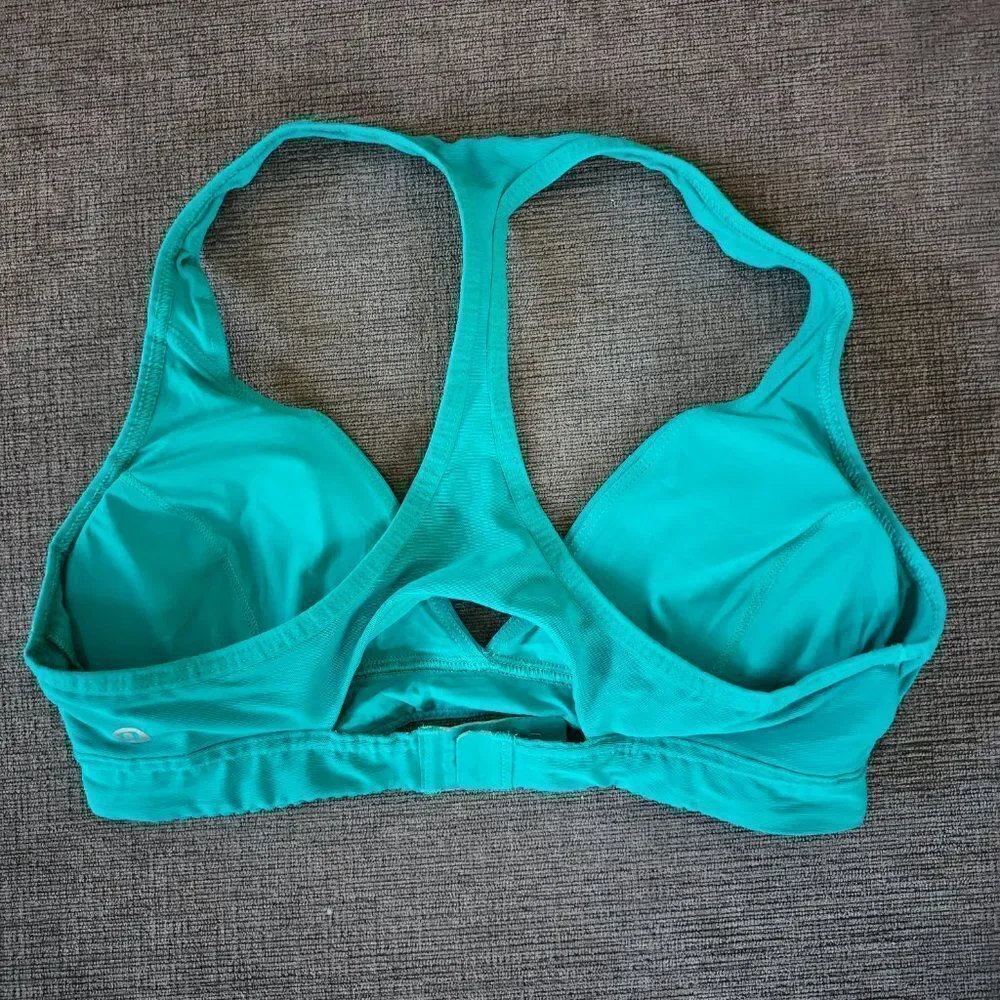 Lululemon Women's Viridian Green All Day Breeze Bra Adjustable A/B Cup